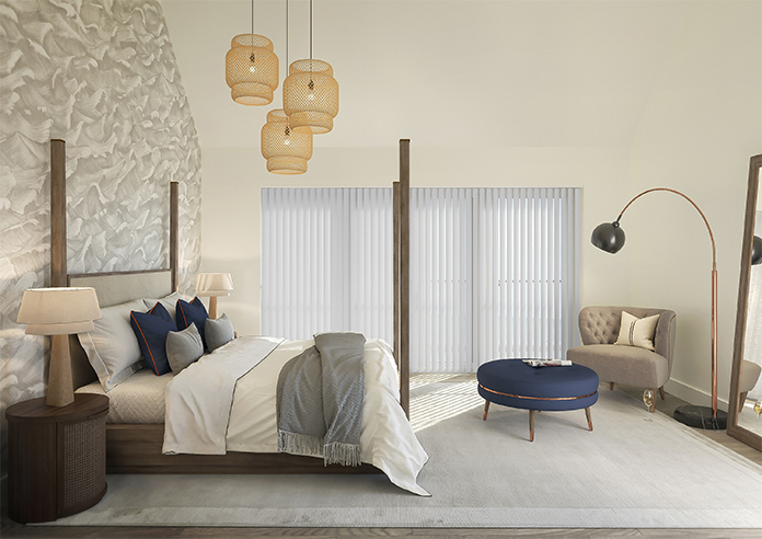 Bamburgh, Silver Breeze - Vertical Blind - Image 8